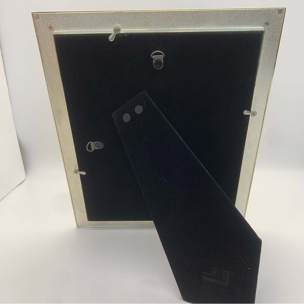 Gold Enamel Rhinestone Picture Frame - Picture 7 of 10